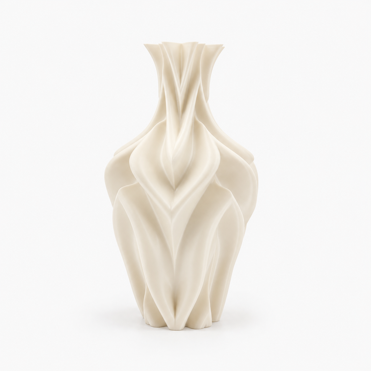 Sculptural Twist Vase | Modern Decorative Flower Vase & Home Décor