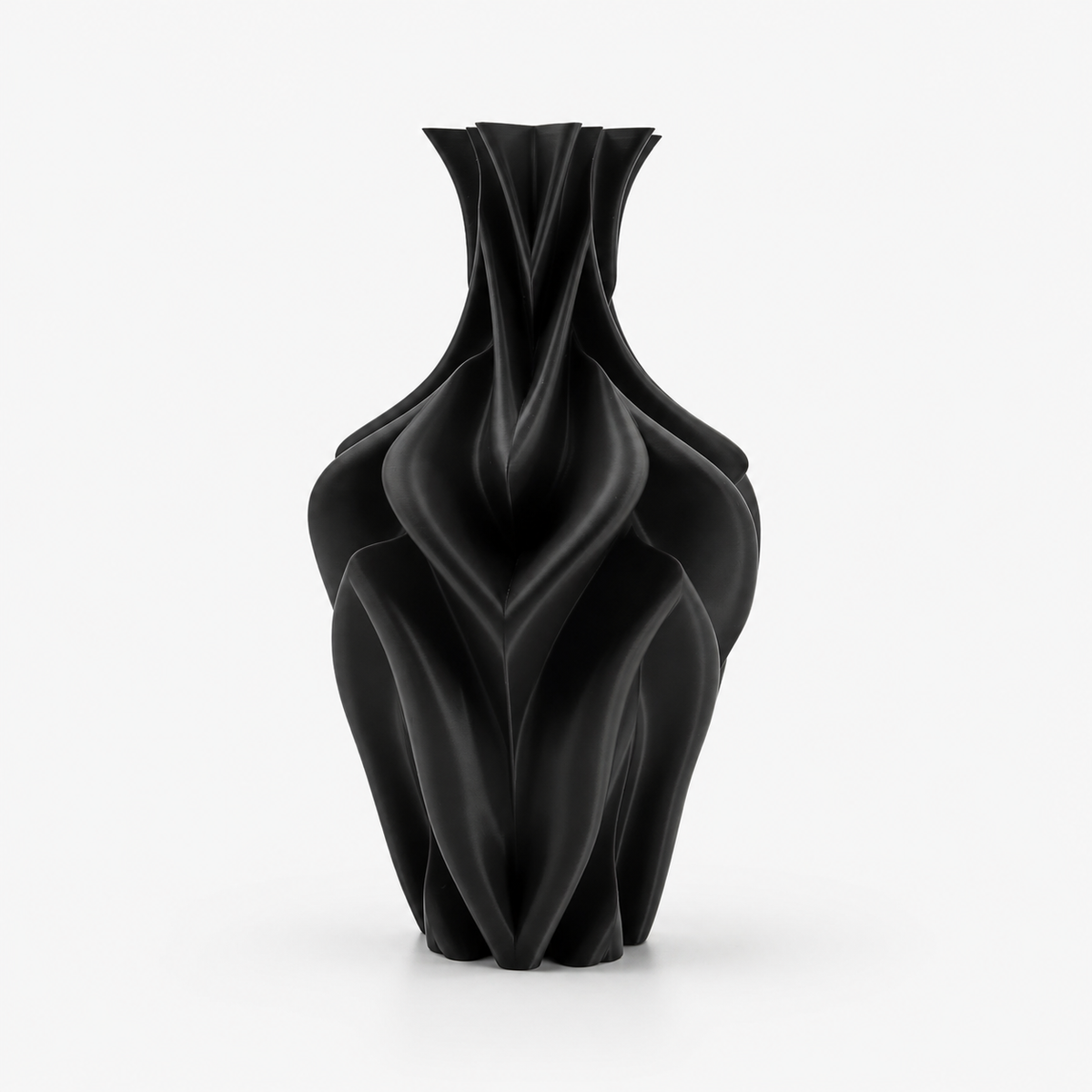 Sculptural Twist Vase | Modern Decorative Flower Vase & Home Décor