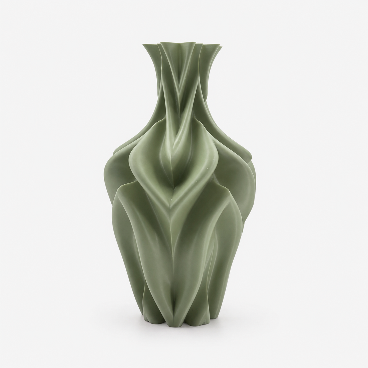 Sculptural Twist Vase | Modern Decorative Flower Vase & Home Décor
