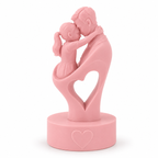 Father & Daughter Heart Sculpture
