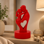 Father & Daughter Heart Sculpture