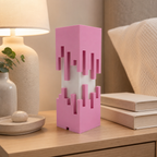 Geometric Pixel Tower LED Lamp