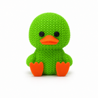 Knitted Duck Toy