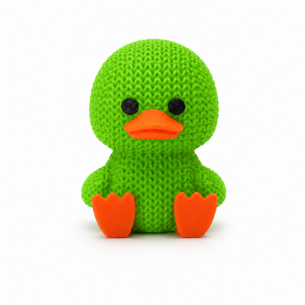 Knitted Duck Toy