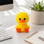 Knitted Duck Toy