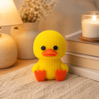 Knitted Duck Toy