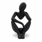 Contemplative Abstract Figure Sculpture