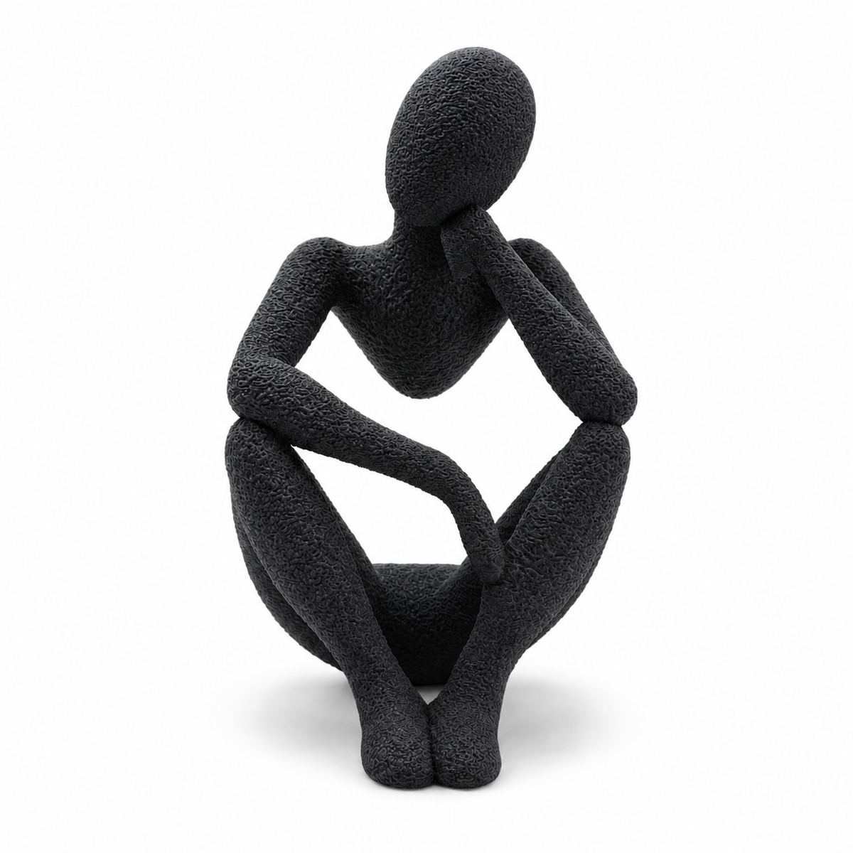 Contemplative Abstract Figure Sculpture