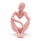 Contemplative Abstract Figure Sculpture