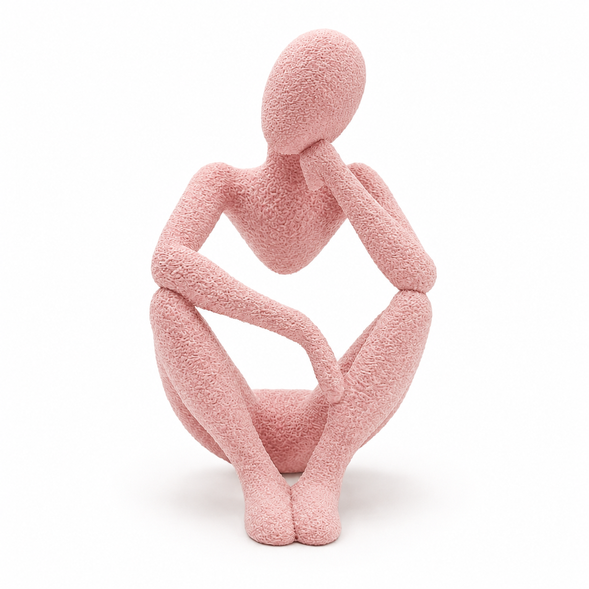 Contemplative Abstract Figure Sculpture