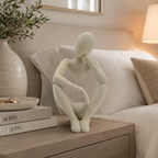 Contemplative Abstract Figure Sculpture