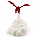 Flying Dragon Fire-Breath LED Lamp