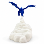 Flying Dragon Fire-Breath LED Lamp