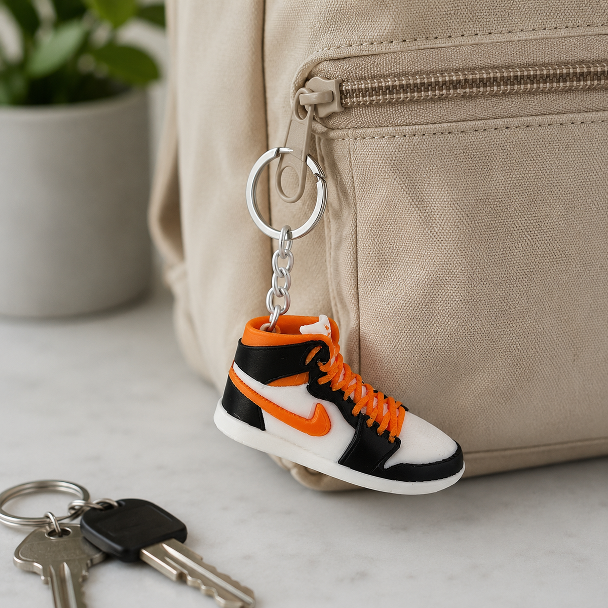 Sneaker Style Keychain