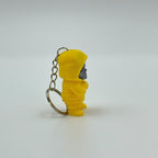 Hooded Skull Keychain