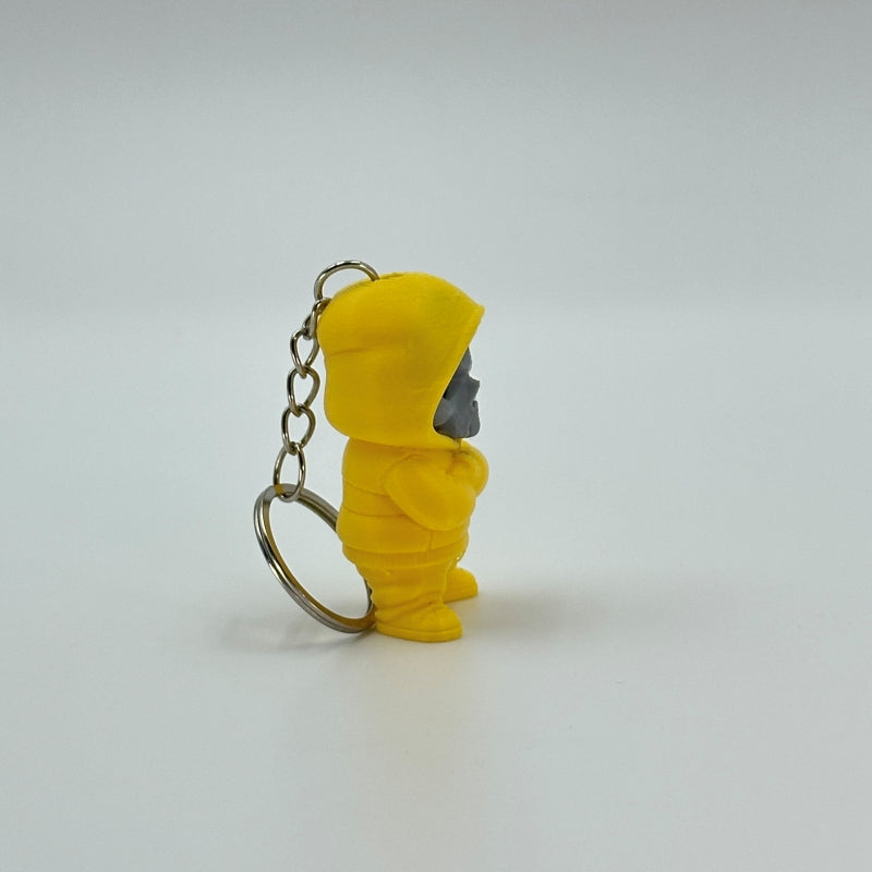 Hooded Skull Keychain