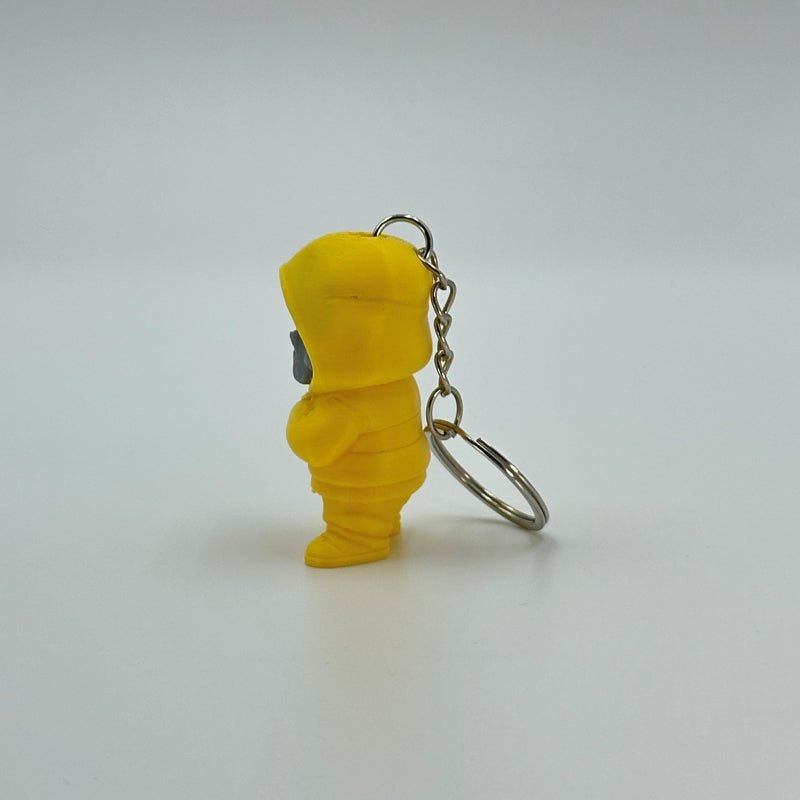 Hooded Skull Keychain