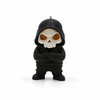 Hooded Skull Keychain
