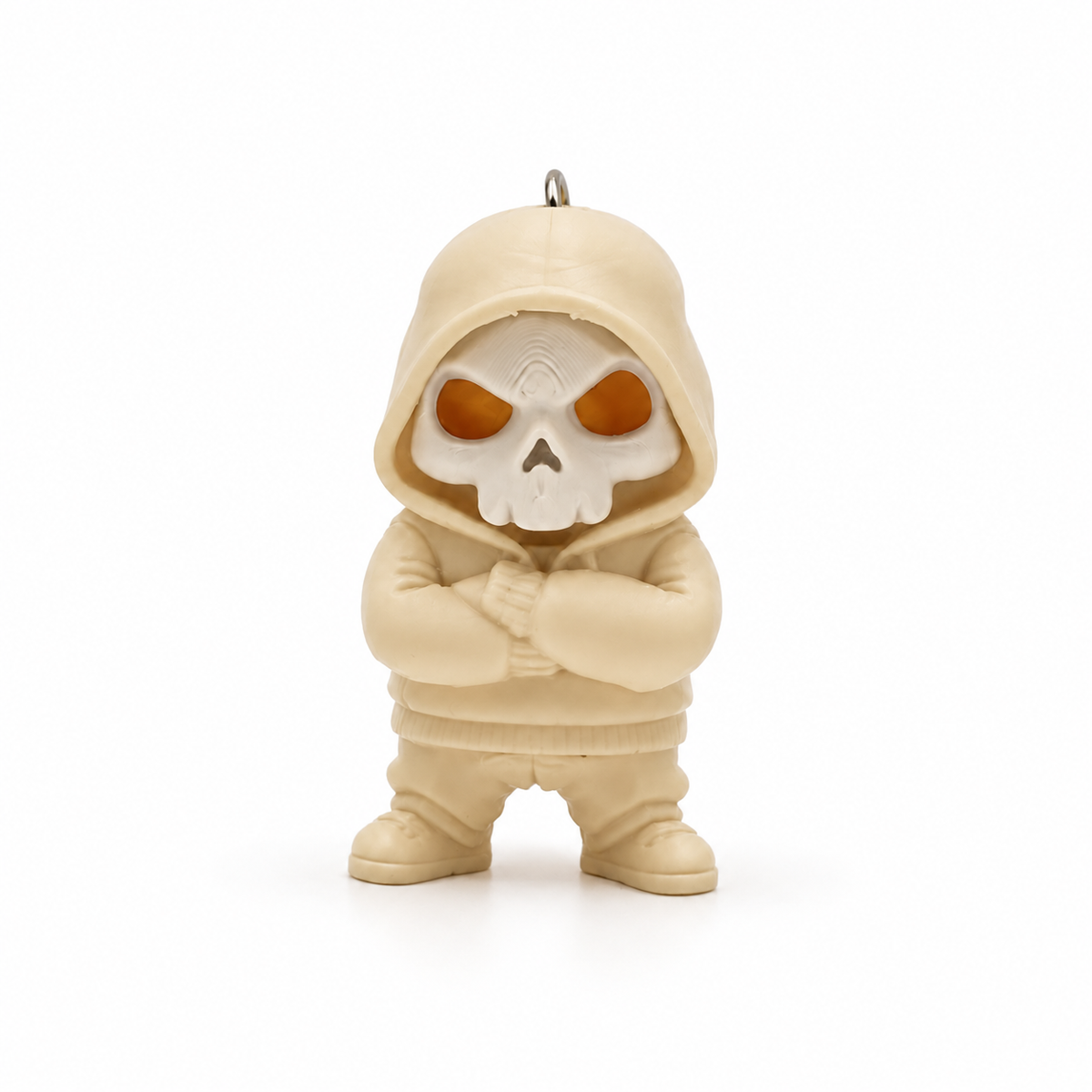 Hooded Skull Keychain