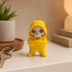 Hooded Skull Keychain