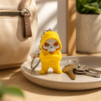 Hooded Skull Keychain