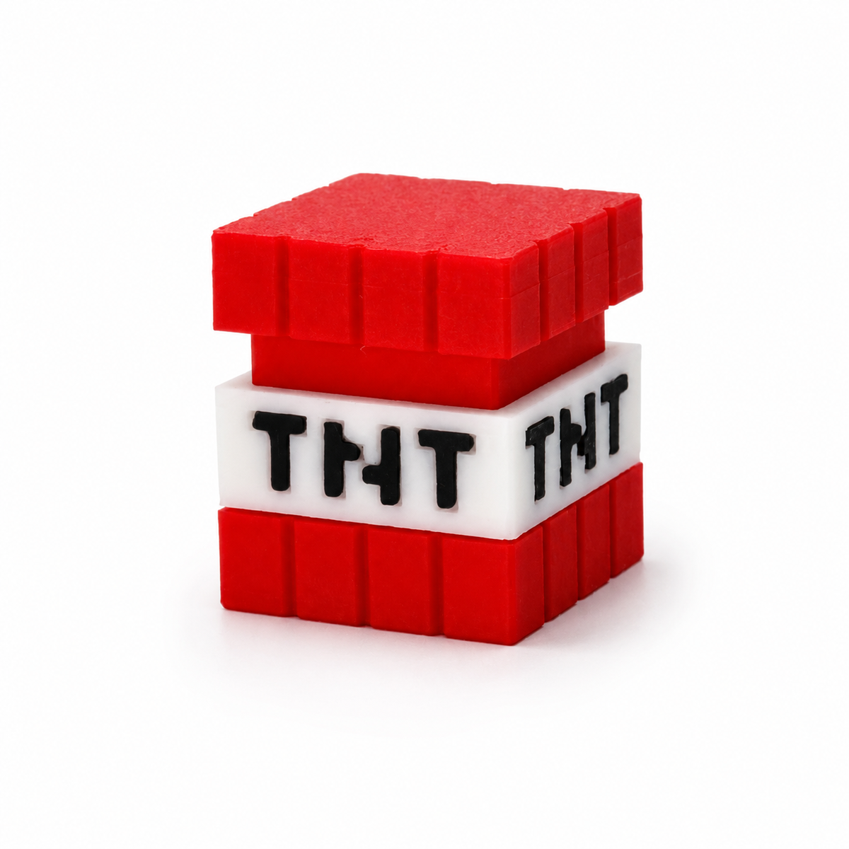 Clickable Minecraft-Inspired TNT Fidget Toy