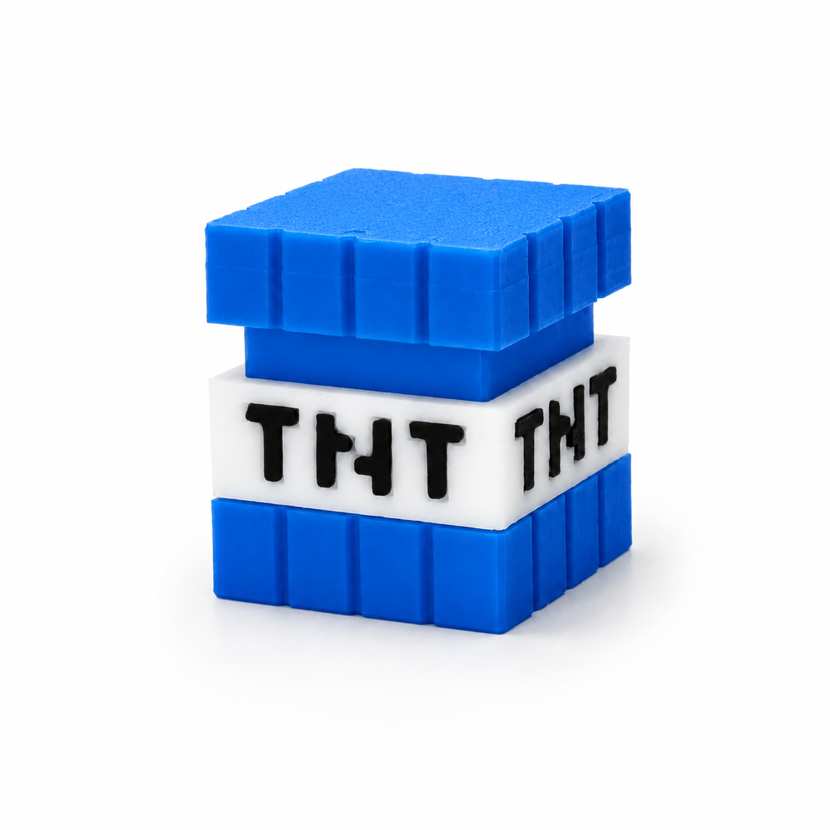 Clickable Minecraft-Inspired TNT Fidget Toy