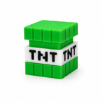 Clickable Minecraft-Inspired TNT Fidget Toy