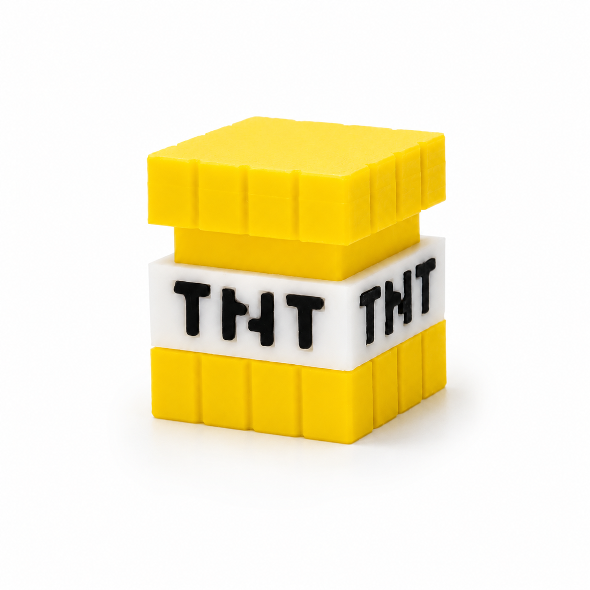 Clickable Minecraft-Inspired TNT Fidget Toy