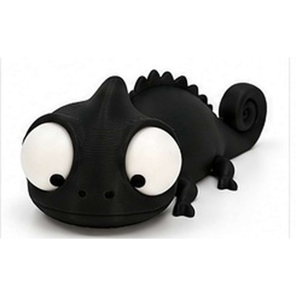 Cute Chameleon Figurine  Goofy Eyes