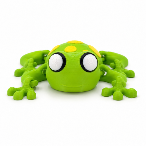 Cute Articulated Frog