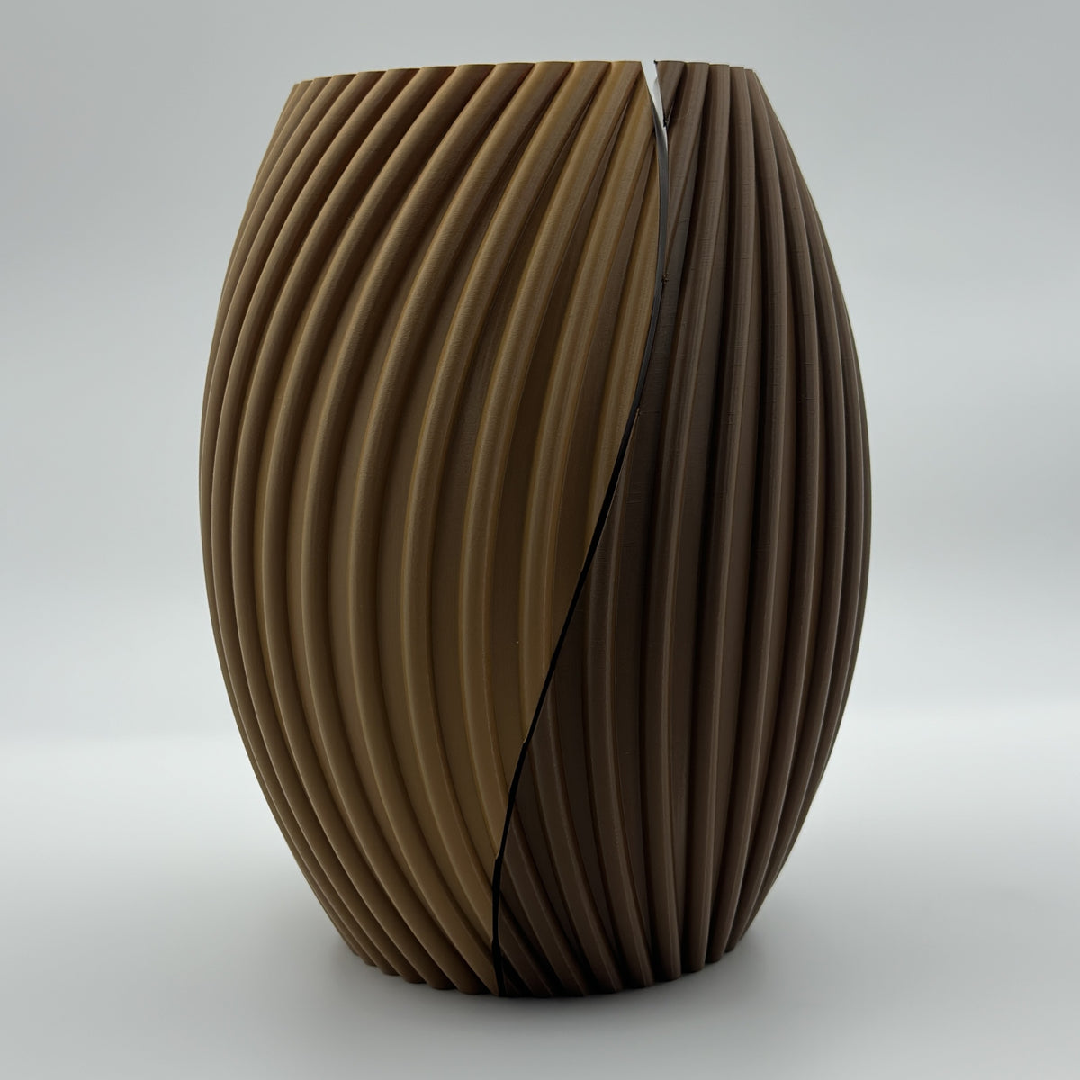 Interlocking Split Twist Vase Set