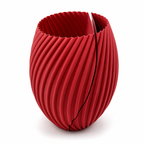 Interlocking Split Twist Vase Set
