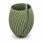 Interlocking Split Twist Vase Set