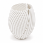 Interlocking Split Twist Vase Set