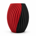 Interlocking Split Twist Vase Set