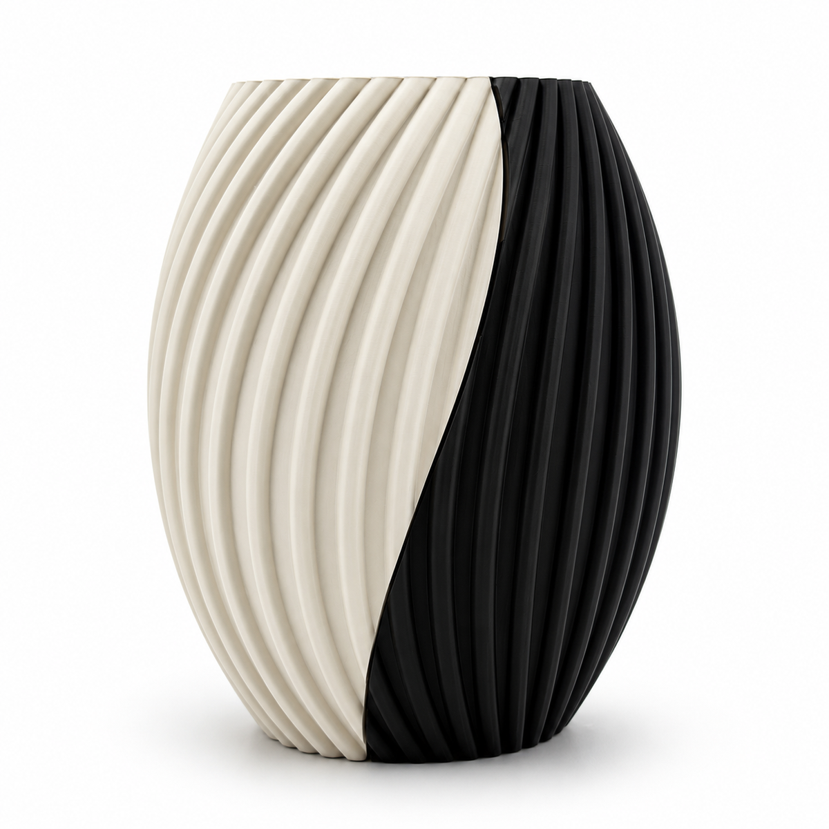 Interlocking Split Twist Vase Set