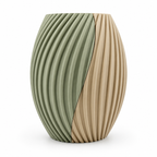 Interlocking Split Twist Vase Set