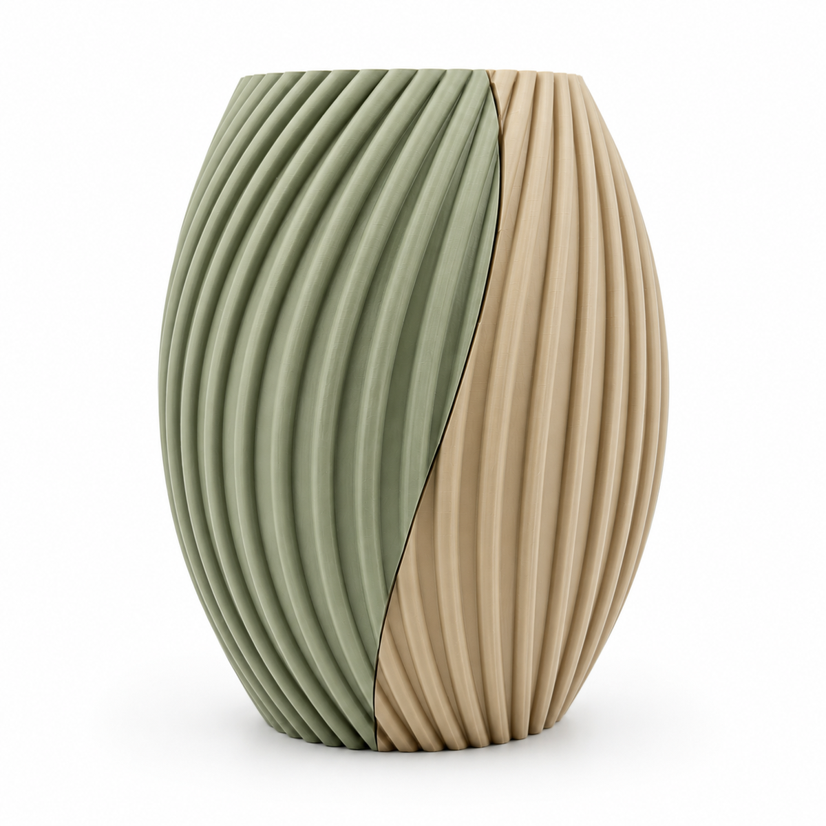 Interlocking Split Twist Vase Set