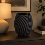 Interlocking Split Twist Vase Set