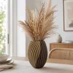 Interlocking Split Twist Vase Set