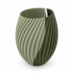 Interlocking Split Twist Vase Set