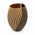 Interlocking Split Twist Vase Set