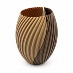 Interlocking Split Twist Vase Set