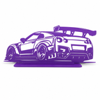 Nissan GT-R Inspired 2D Wall Art