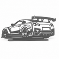 Nissan GT-R Inspired 2D Wall Art