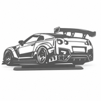 Nissan GT-R Inspired 2D Wall Art