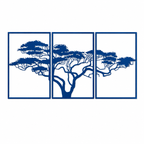 Bonsai Tree Wall Art Set