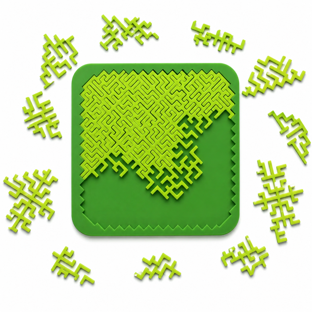 Interlocking Maze Puzzle