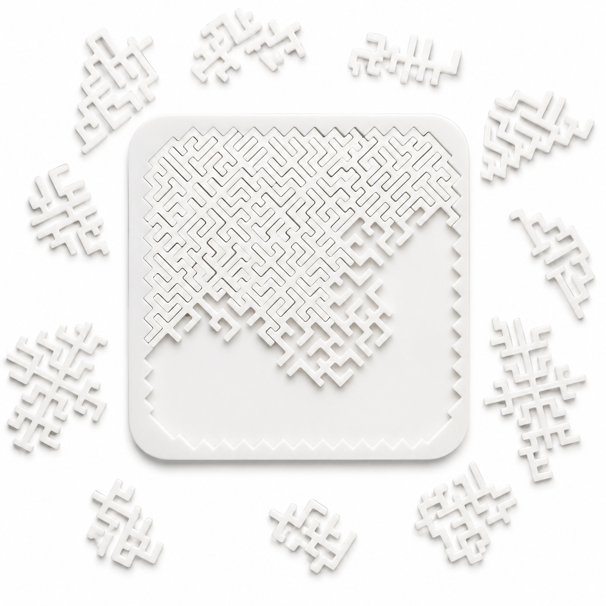 Interlocking Maze Puzzle